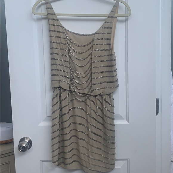 Alice + Olivia Beaded Mini Dress - Picture 2 of 3